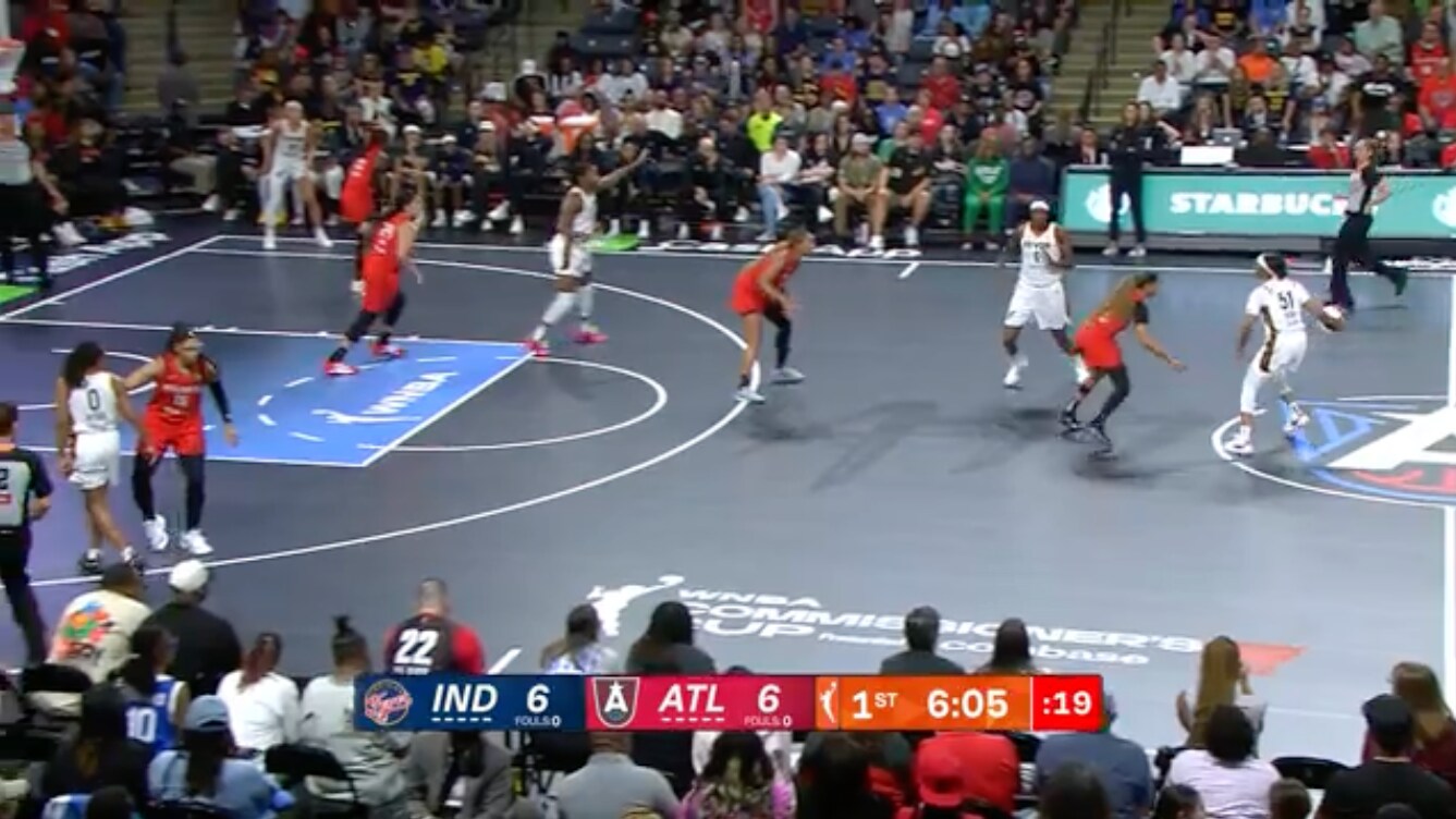 Colson Knocks Down a Three